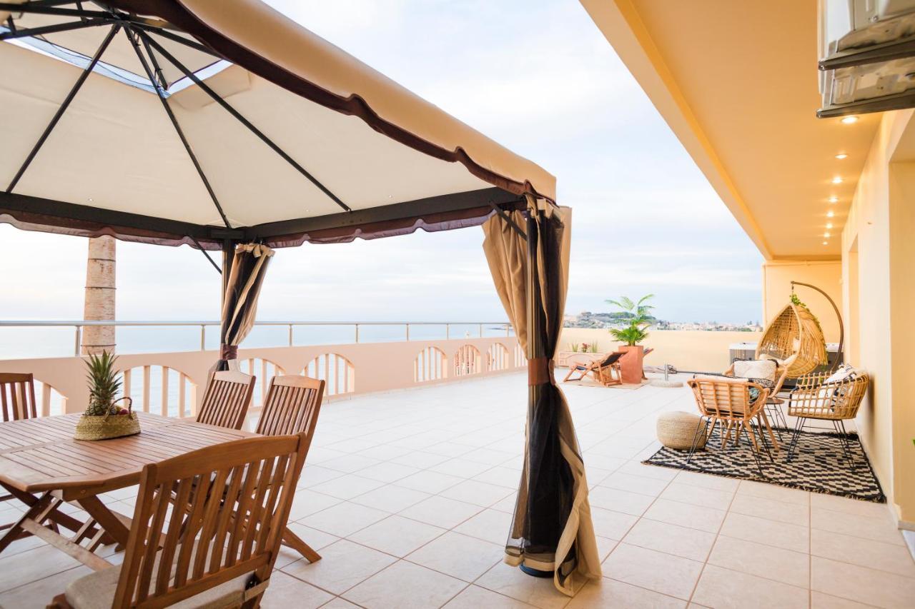 Thea - Rooftop Seaview Jacuzzi ريثيمنو المظهر الخارجي الصورة